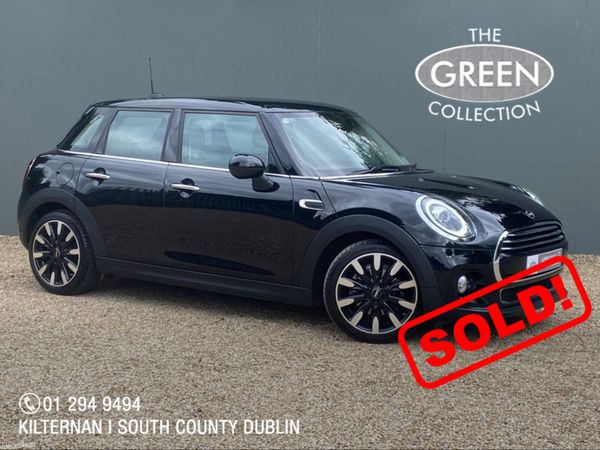 Mini Cooper Hatchback, Petrol, 2018, Black