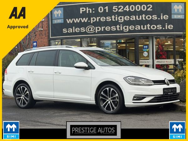 Volkswagen Golf Estate, Diesel, 2020, White