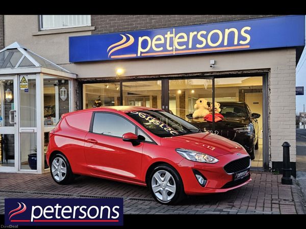 Ford Fiesta Van, Petrol, 2021, Red