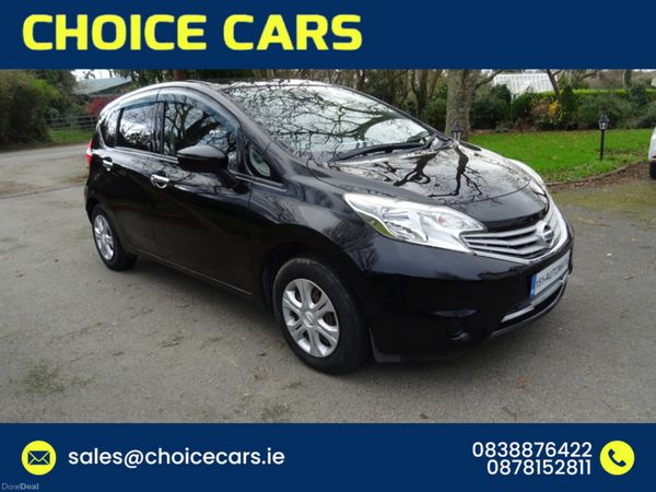 Nissan Note Hatchback, Petrol, 2015, Black