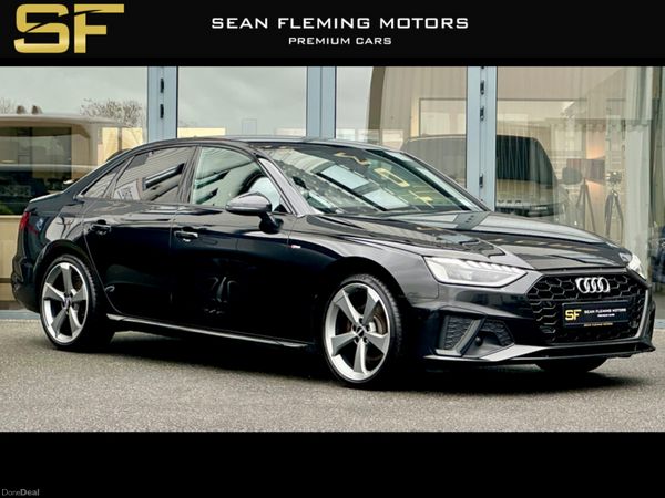 Audi A4 Saloon, Diesel, 2020, Black