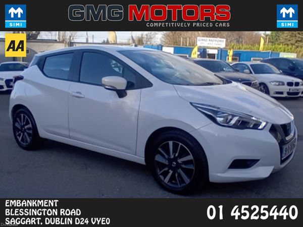Nissan Micra Hatchback, Petrol, 2019, White