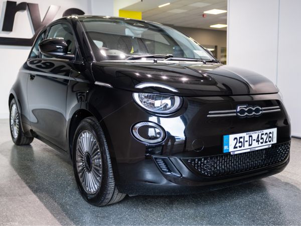 Fiat 500e Hatchback, Electric, 2025, Black