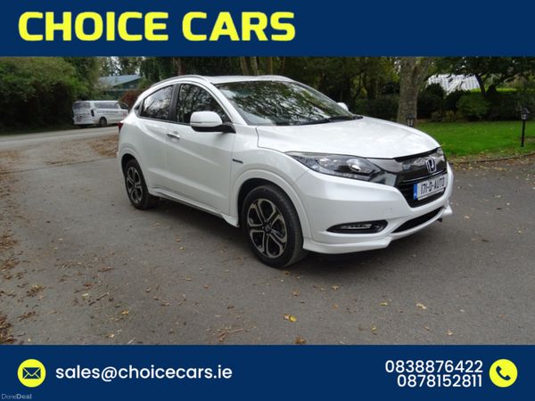 Honda Vezel Hatchback, Petrol Hybrid, 2017, White