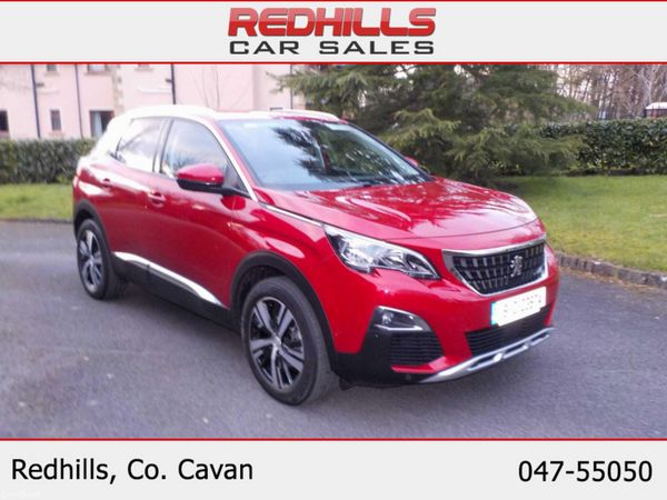 Peugeot 3008 MPV, Petrol, 2019, Red