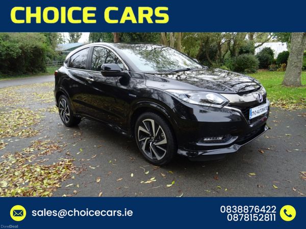 Honda Vezel Hatchback, Petrol Hybrid, 2017, Black