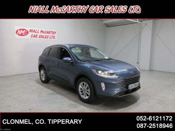 Ford Kuga SUV, Petrol Plug-in Hybrid, 2023, Blue