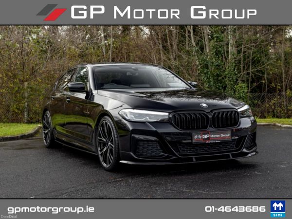 BMW 5-Series Saloon, Diesel, 2020, Black