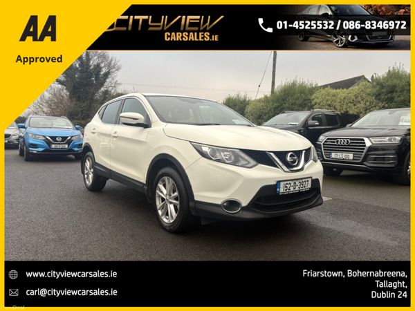 Nissan Qashqai MPV, Petrol, 2015, White