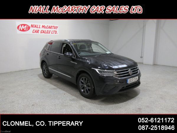 Volkswagen Tiguan Allspace SUV, Diesel, 2023, Black
