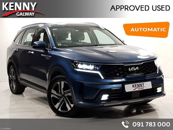 Kia Sorento MPV, Petrol Plug-in Hybrid, 2022, Blue