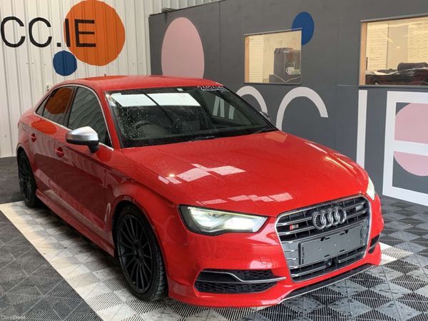 Audi S3 Saloon, Petrol, 2015, Red