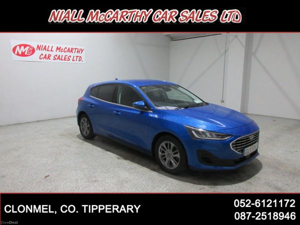 Ford Focus Hatchback, Petrol, 2022, Blue
