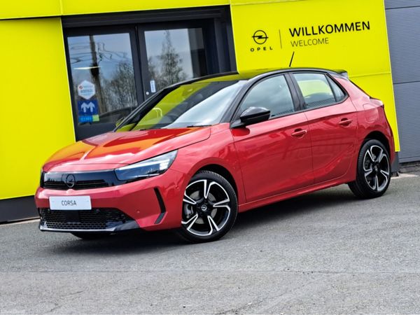 Opel Corsa Hatchback, Petrol Hybrid, 2026, Red