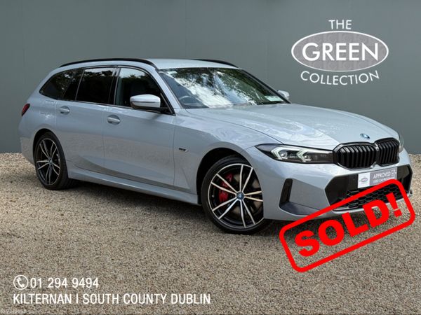 BMW 3-Series Estate, Petrol Hybrid, 2022, Grey