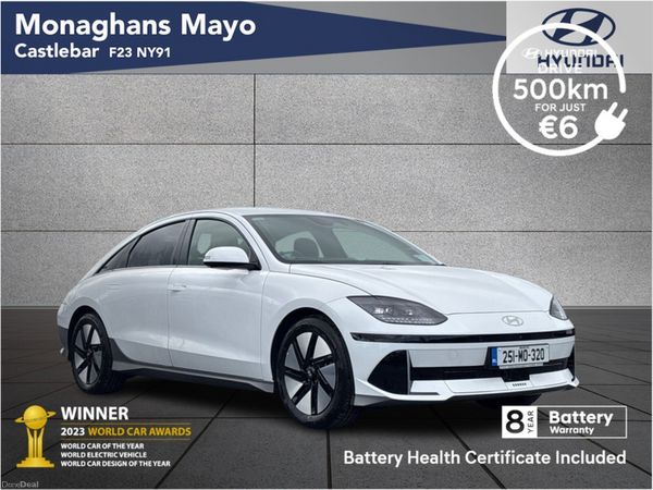 Hyundai IONIQ 6 Saloon, Electric, 2025, White