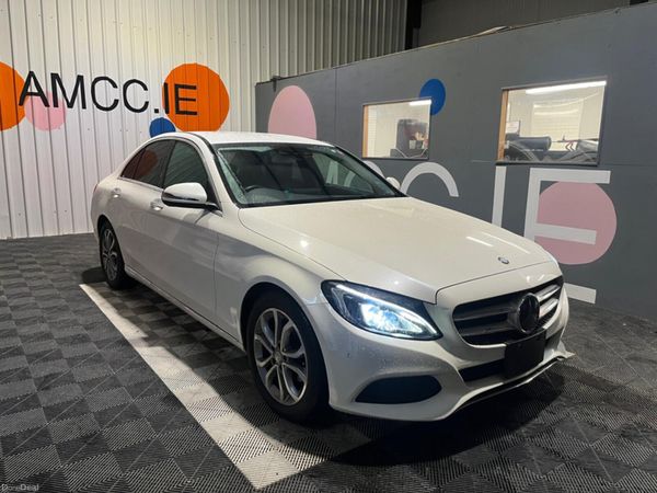 Mercedes-Benz C-Class Saloon, Petrol, 2016, White
