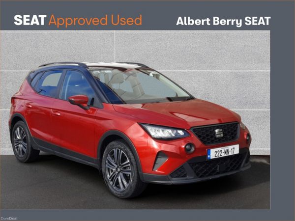SEAT Arona Hatchback, Petrol, 2022, Red