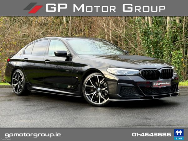 BMW 5-Series Saloon, Diesel, 2020, Black