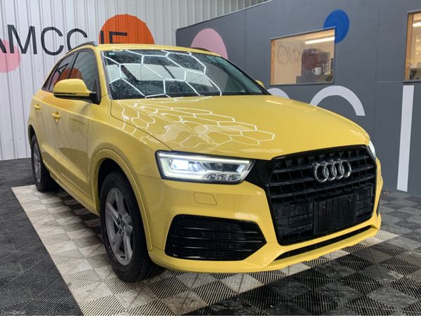 Audi Q3 SUV, Petrol, 2017, Yellow