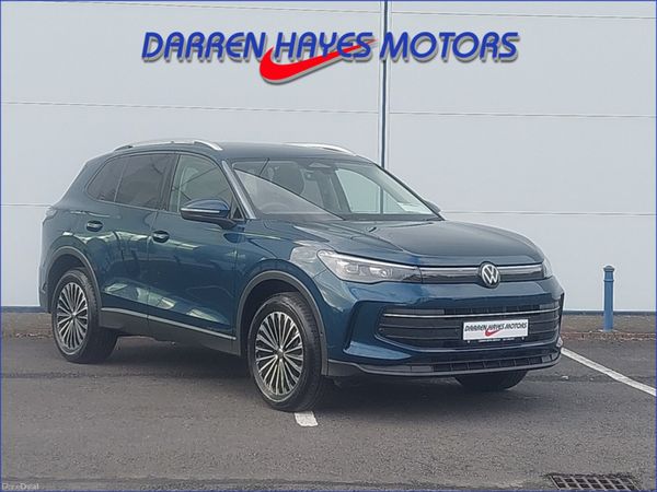 Volkswagen Tiguan Estate, Petrol Hybrid, 2025, Blue