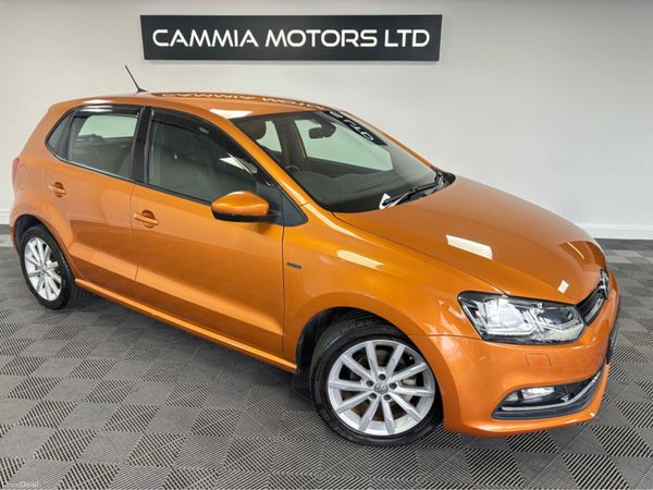 Volkswagen Polo Hatchback, Petrol, 2017, Orange