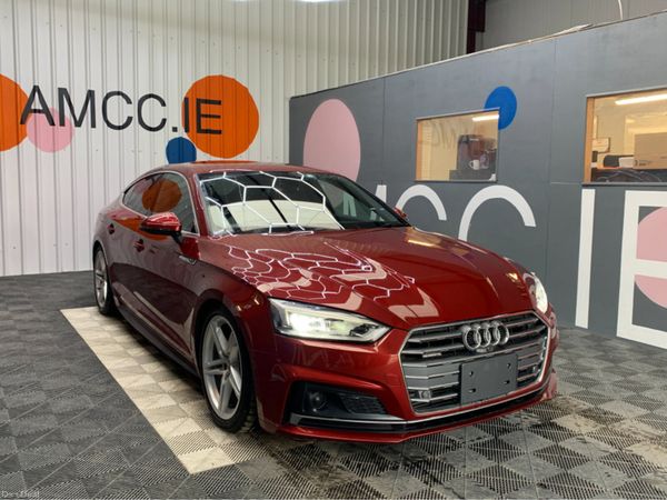 Audi A5 Saloon, Petrol, 2017, Red