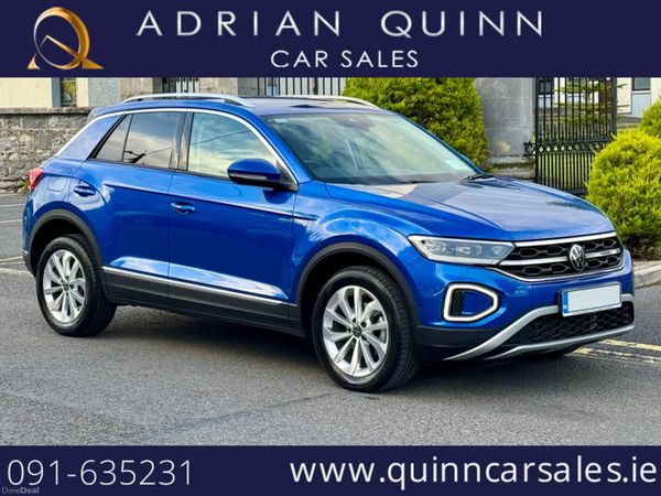 Volkswagen T-Roc Hatchback, Petrol, 2023, Blue