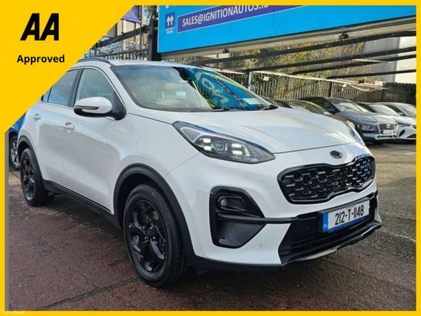 Kia Sportage MPV, Diesel Hybrid, 2021, White