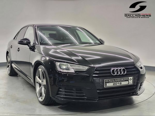 Audi A4 Saloon, Diesel, 2018, Black