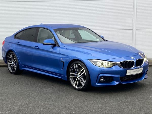 BMW 4-Series Saloon, Diesel, 2018, Blue