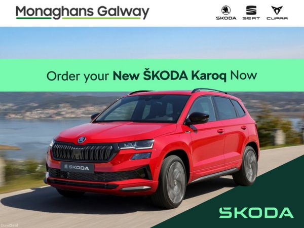 Skoda Karoq SUV, Petrol, 2026, Red