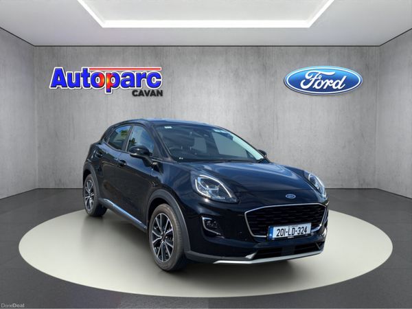 Ford Puma MPV, Petrol Hybrid, 2020, Black
