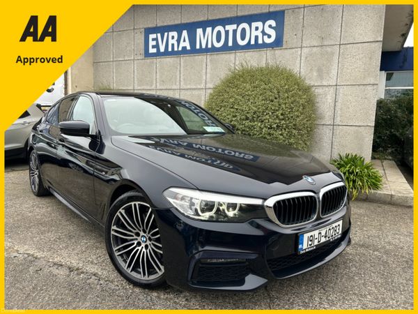 BMW 5-Series Saloon, Diesel, 2019, Black