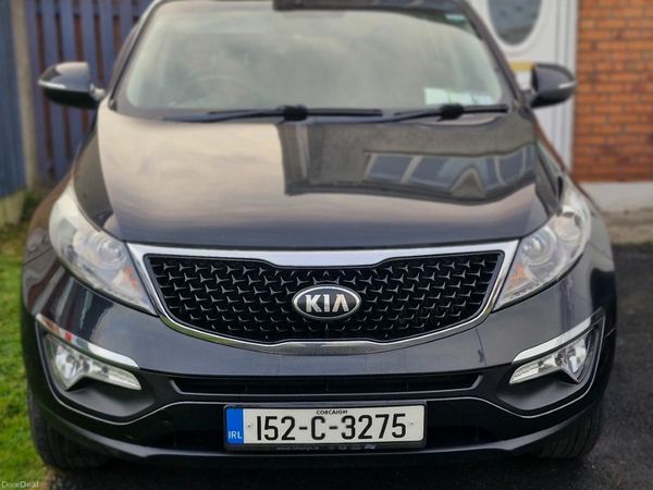Kia Sportage SUV, Diesel, 2015, Black