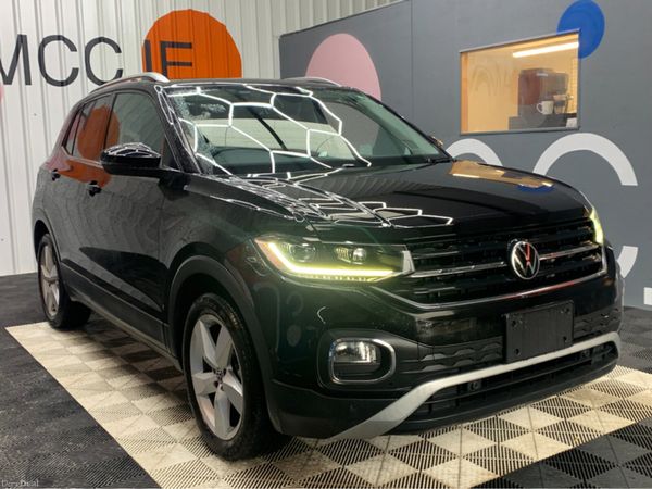 Volkswagen T-Cross SUV, Petrol, 2022, Black