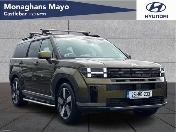 Hyundai Santa Fe SUV, Petrol Plug-in Hybrid, 2025, Green