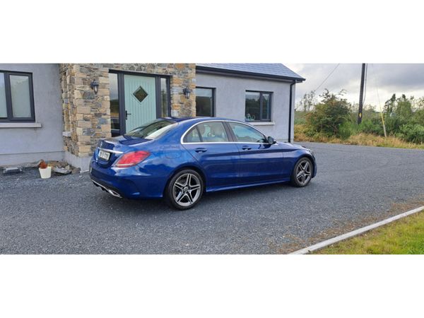 Mercedes-Benz C-Class Saloon, Diesel, 2020, Blue