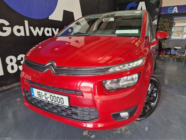 Citroen Grand C4 Picasso MPV, Diesel, 2016, Red