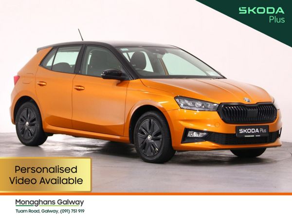Skoda Fabia Hatchback, Petrol, 2022, Orange