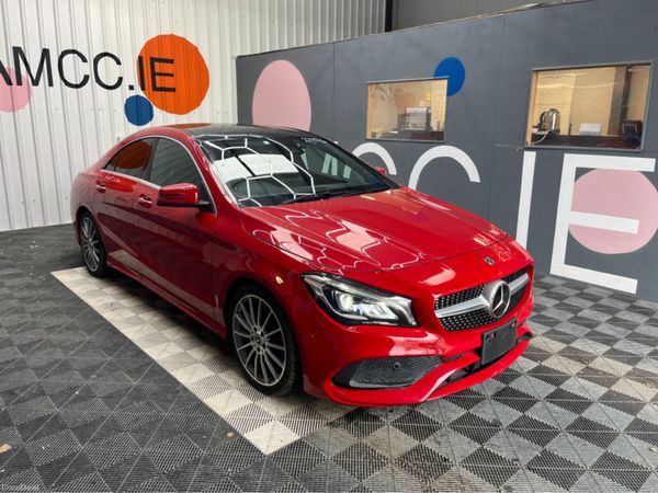Mercedes-Benz CLA Saloon, Petrol, 2018, Red