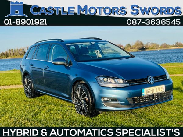 Volkswagen Golf Estate, Petrol, 2015, Blue