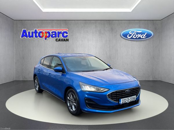 Ford Focus Hatchback, Petrol, 2022, Blue