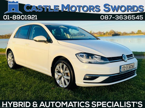 Volkswagen Golf Hatchback, Petrol, 2017, White