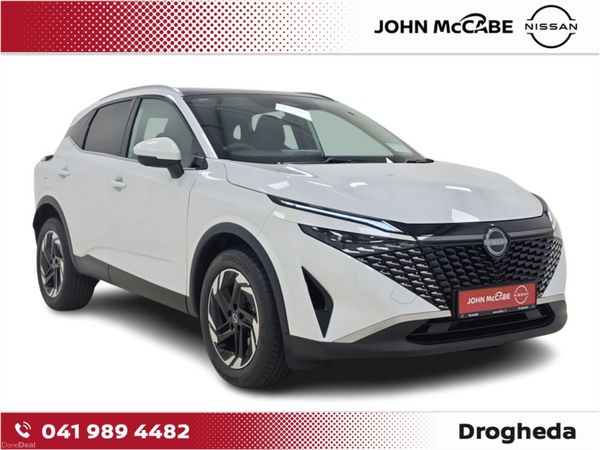 Nissan Qashqai SUV, Petrol Hybrid, 2026, White