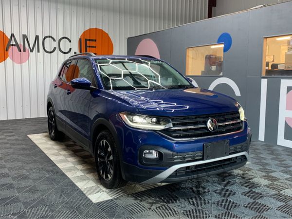 Volkswagen T-Cross SUV, Petrol, 2022, Blue