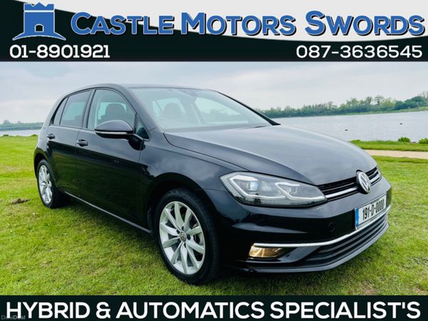 Volkswagen Golf Hatchback, Petrol, 2019, Black