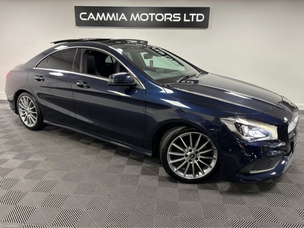 Mercedes-Benz CLA Saloon, Petrol, 2018, Blue