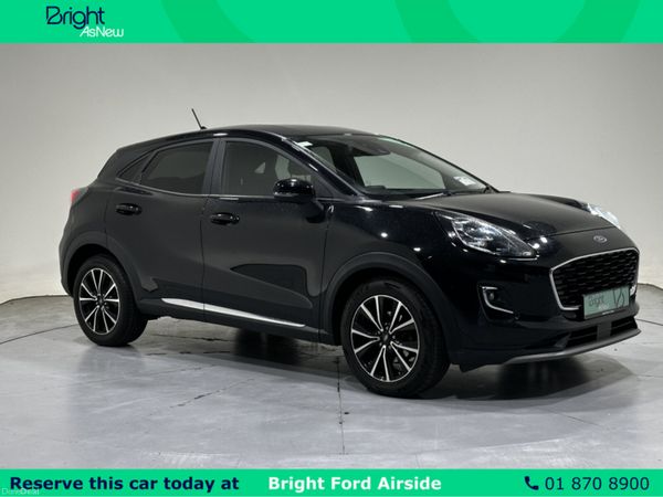 Ford Puma MPV, Petrol Hybrid, 2022, Black