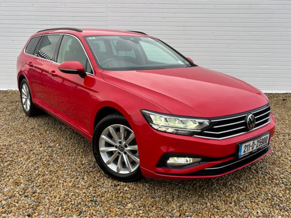 Volkswagen Passat Estate, Diesel, 2021, Red